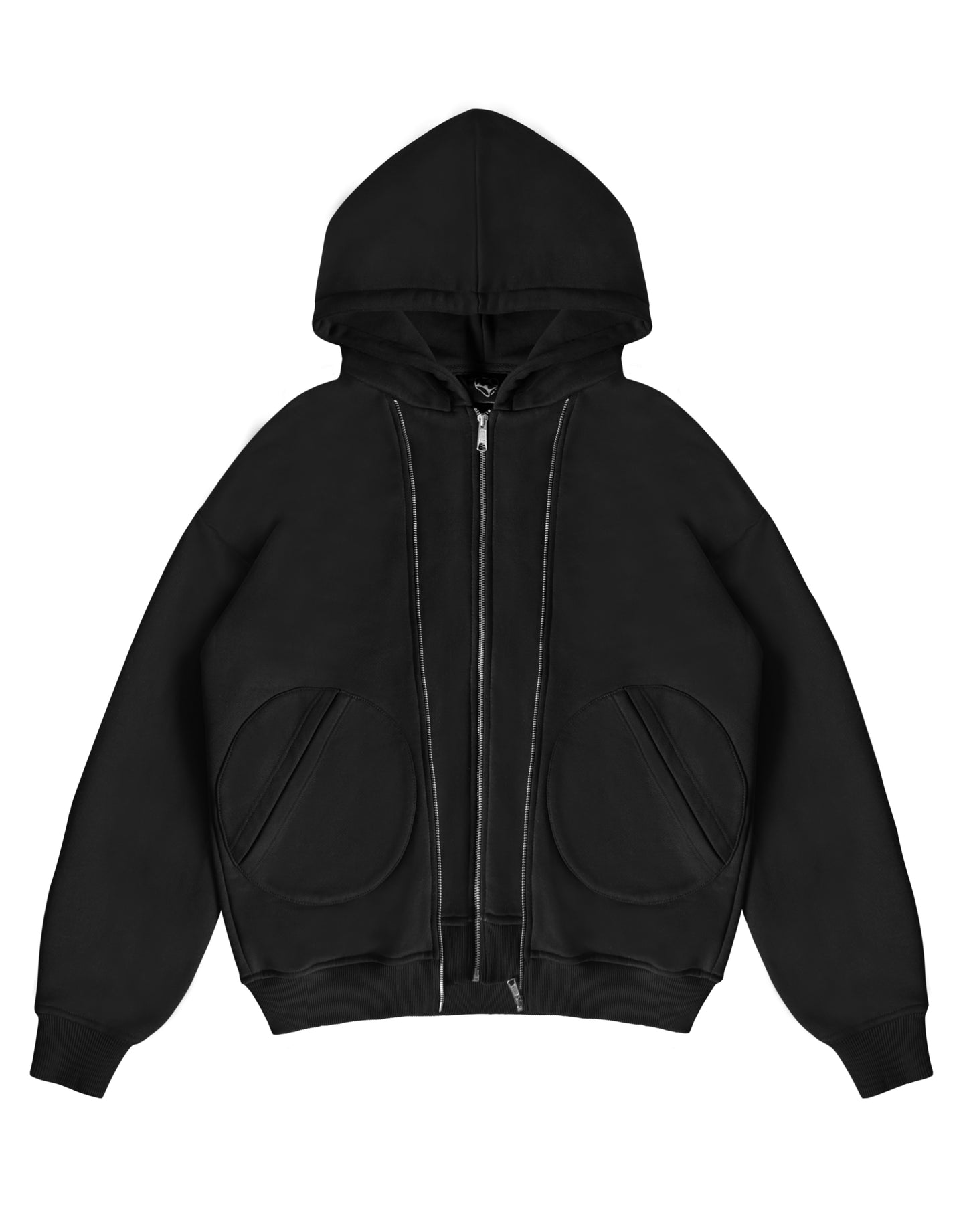 DOUBLE ZIP HOODIE