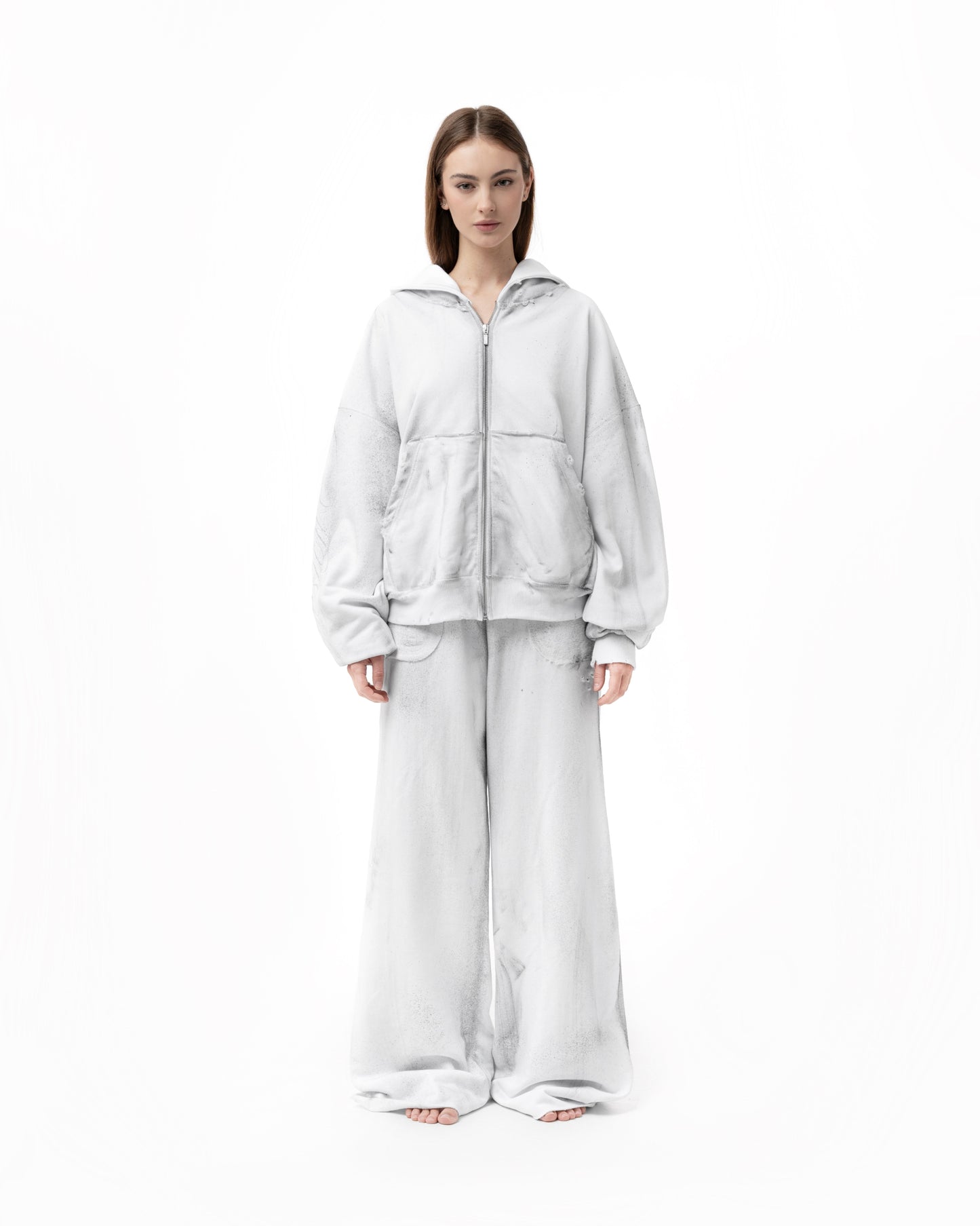 FUSION WHITENESS 2.0 ZIP HOODIE