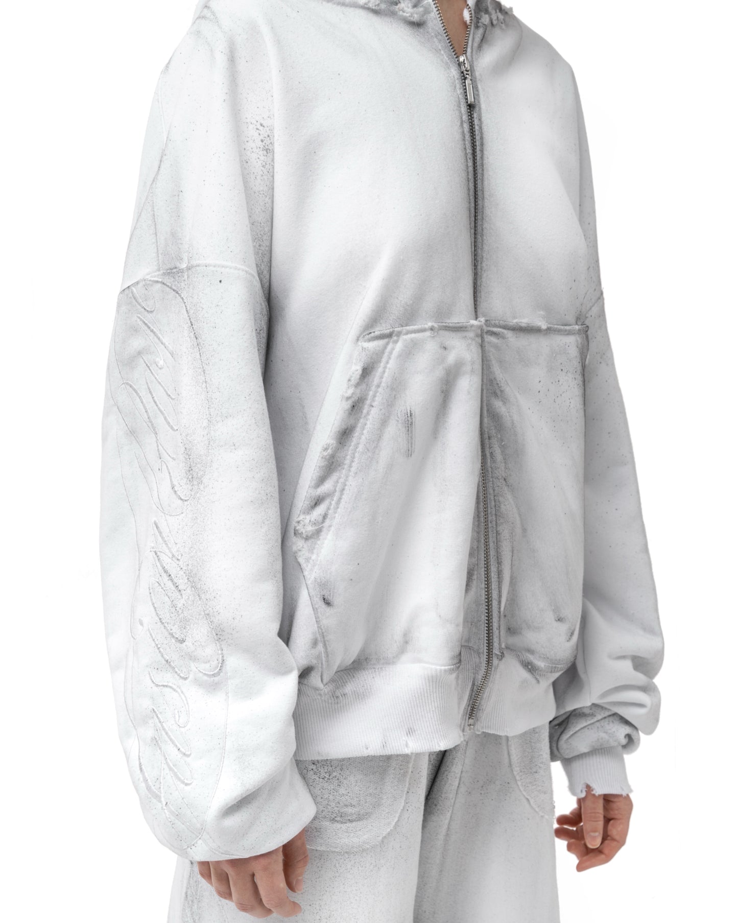 FUSION WHITENESS 2.0 ZIP HOODIE