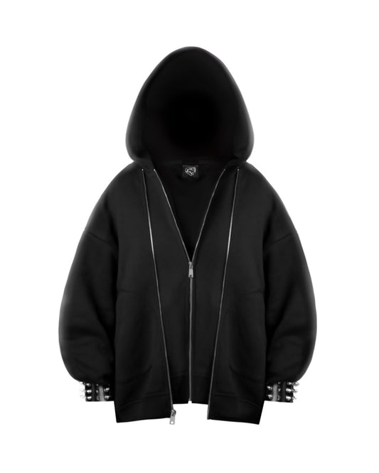 DOUBLE ZIP HOODIE