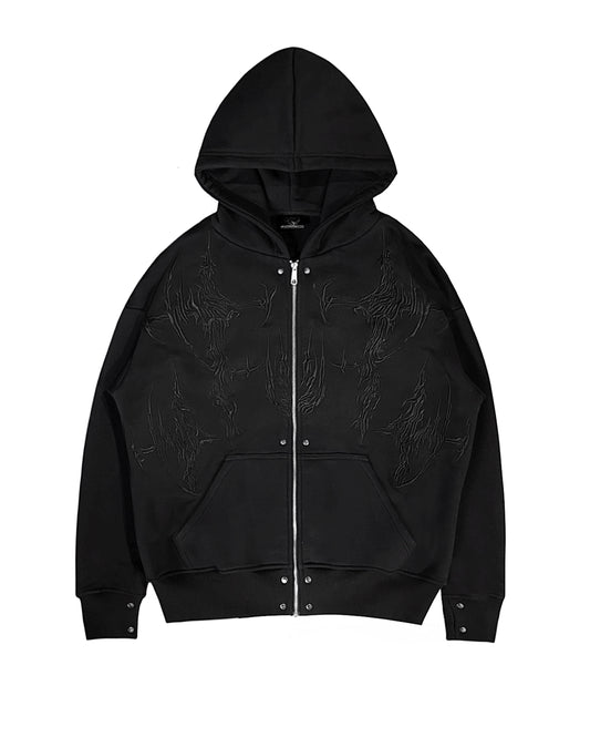 NEOTRIBAL 2.0 BLACK HOODIE